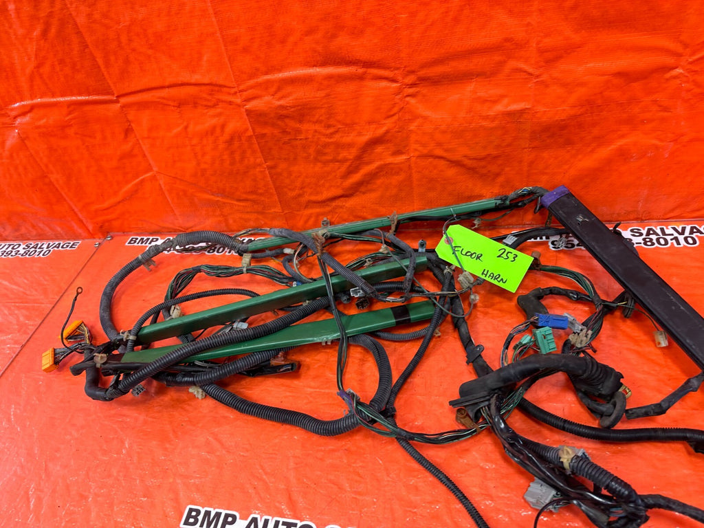1997 97 ACURA INTEGRA   INTERIOR FLOOR REAR WIRING HARNESS WIRE LOOM   OEM #2536