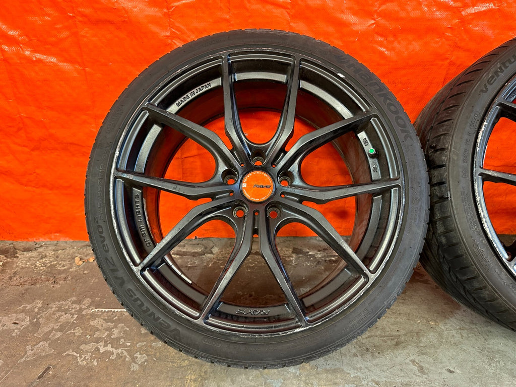 JDM RAYS GRAM LIGHTS   57FXX   5x100 / 19x9 / +38 / VENTUS V12 EVO2   245/35ZR1914