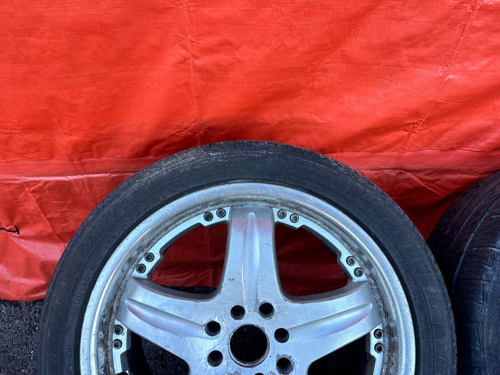 92 96 HONDA PRELUDE   5 SPOKE WHEELS AND TIRES   17 INCH   #27311