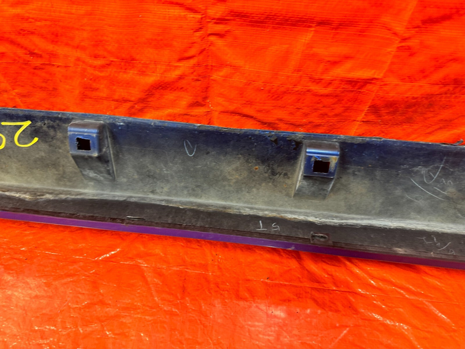 08 14 SUBARU IMPREZA WRX & STI WAGON   SIDE SKIRT ROCKER MOLDING TRIM LEFT SIDE14