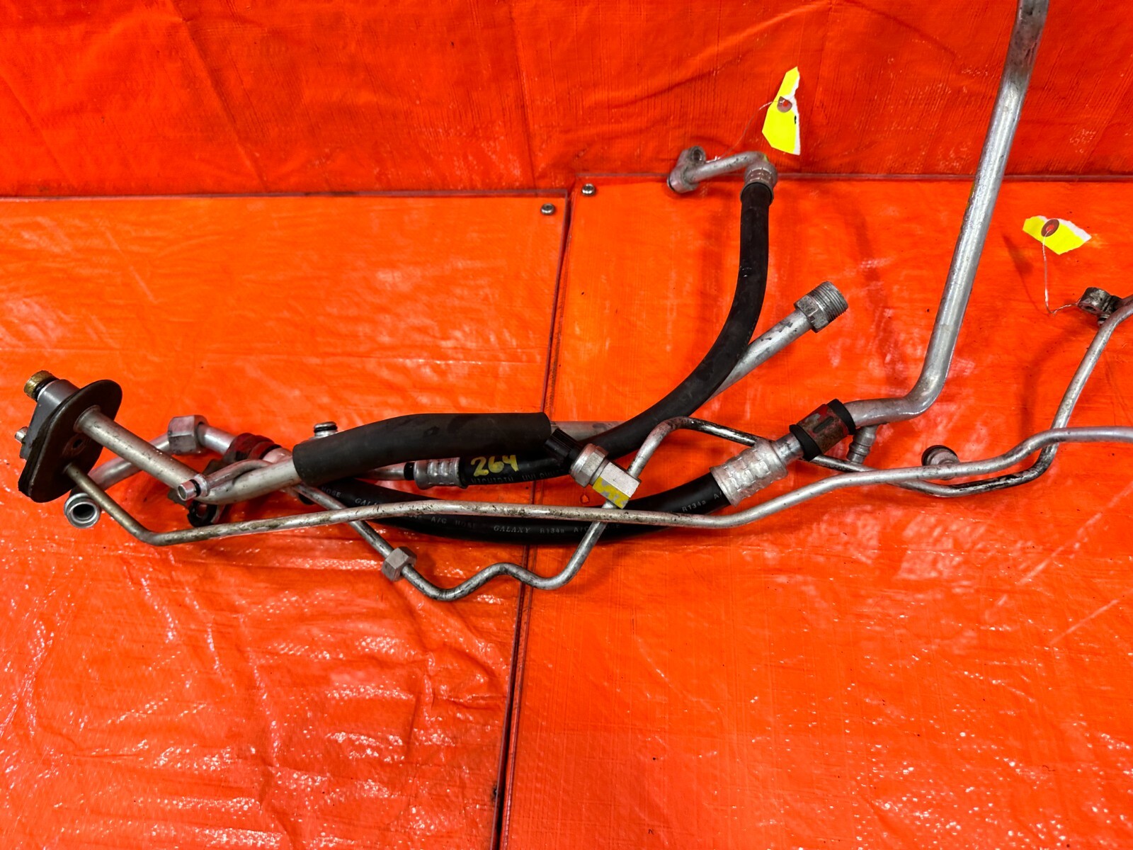07 11 HONDA CIVIC SI   AC LINE SET LINES PIPES HOSES COMPLETE   OEM FACTORY #2646
