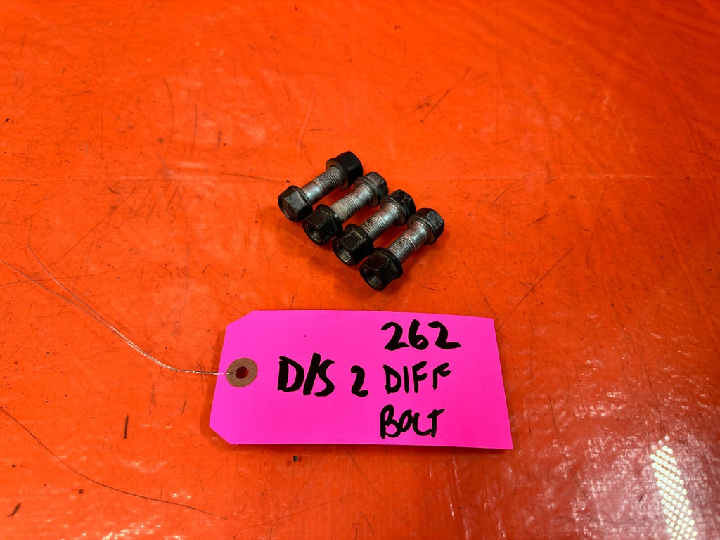 03 09 NISSAN 350Z   DRIVESHAFT TO DIFFERENTIAL BOLTS NUTS HARDWARE OEM 2620