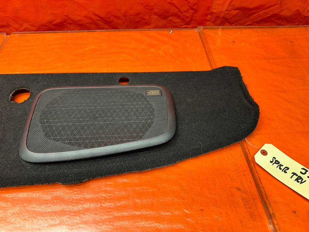97 01 HONDA PRELUDE 2.2L REAR SPEAKER TRAY DECK COVER TRIM PANEL OEM #3358