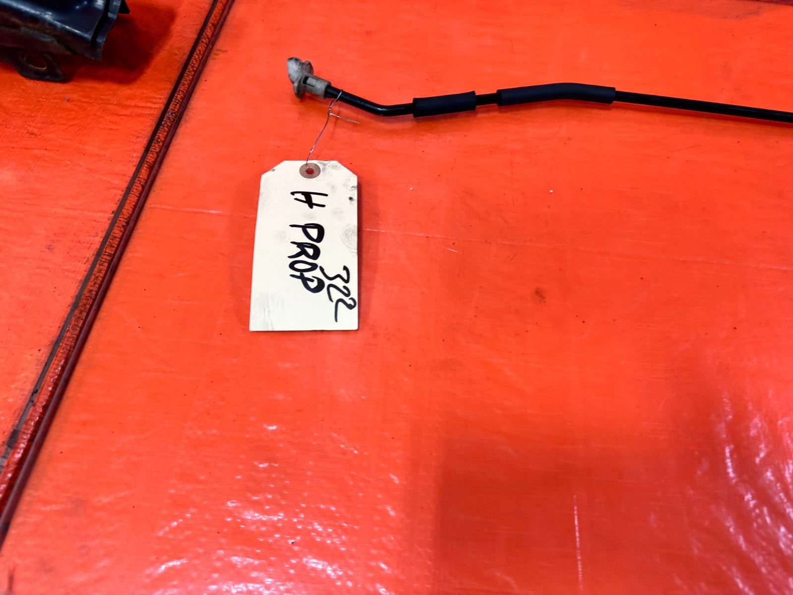 04 08 ACURA TSX   HOOD PROP LEVER SUPPORT ROD STICK   OEM FACTORY OE #3224
