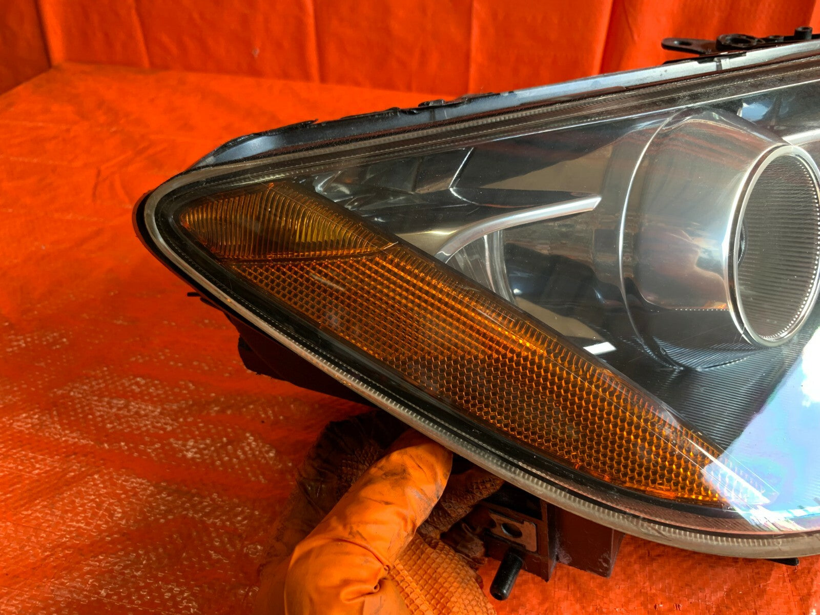 OEM 2007 2008 2009 MAZDA CX7 PASSENGER RIGHT HALOGEN HEADLIGHT CX 7   RE CLEARED6