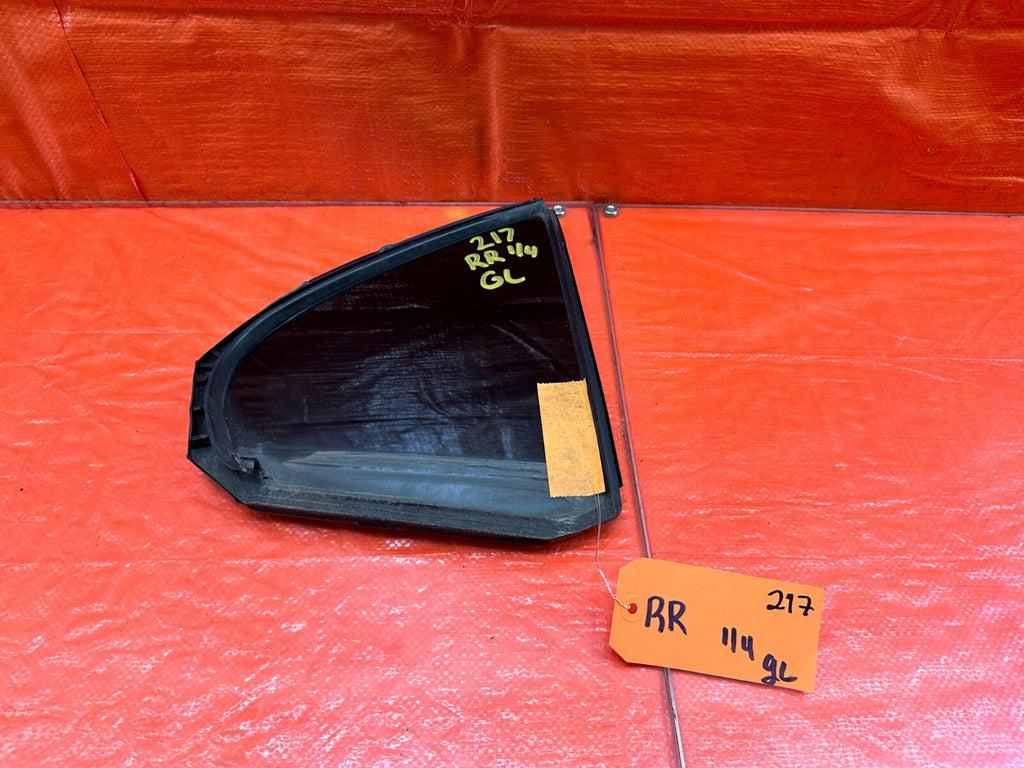 08 15 LANCER EVOLUTION X EVO 10  RIGHT REAR 1/4 QUARTER GLASS WINDOW 2170