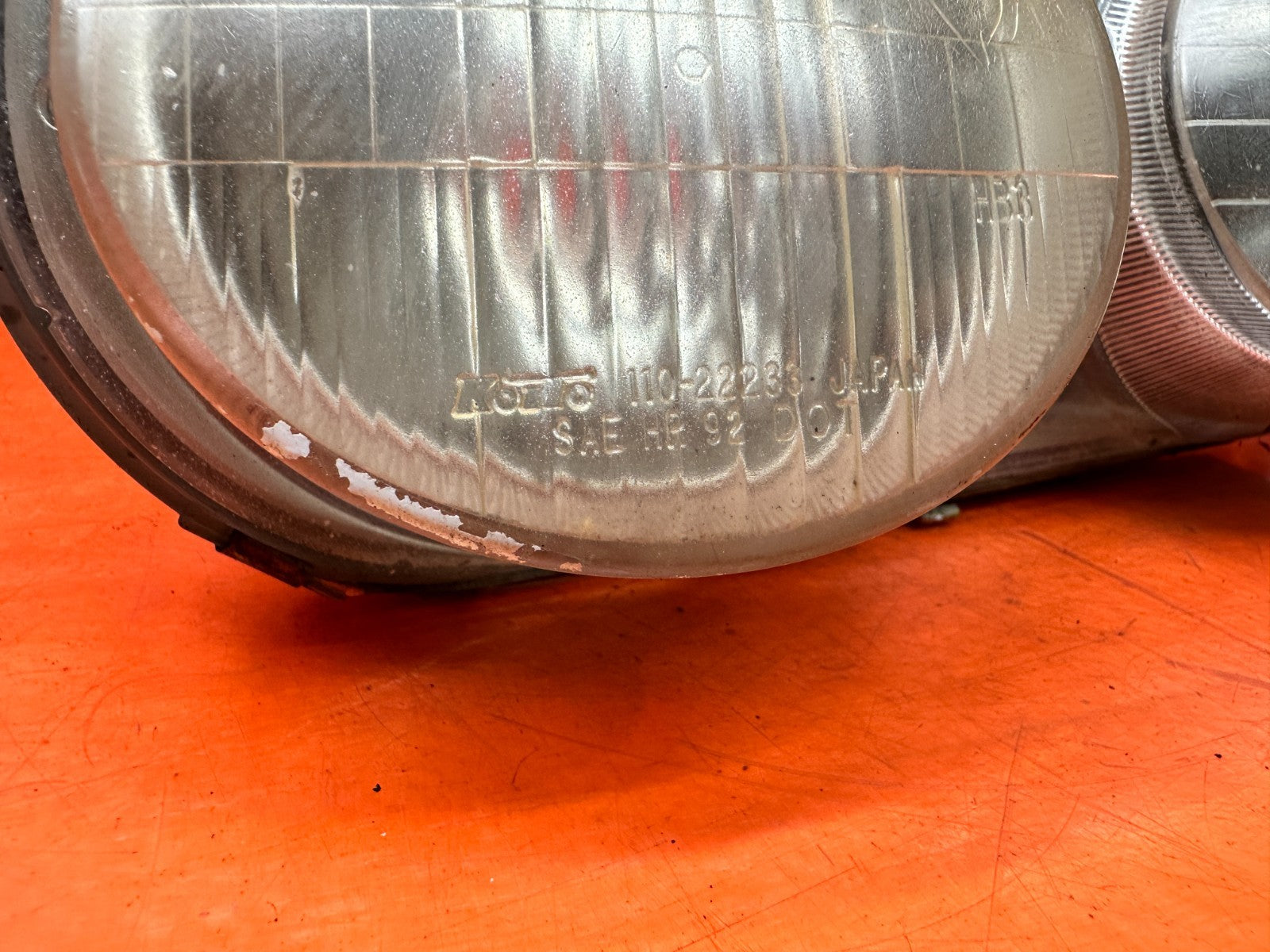 94-01 ACURA INTEGRA 4D SEDAN FRONT LEFT DRIVER HEADLIGHT LAMP ASSEMBLY #3409