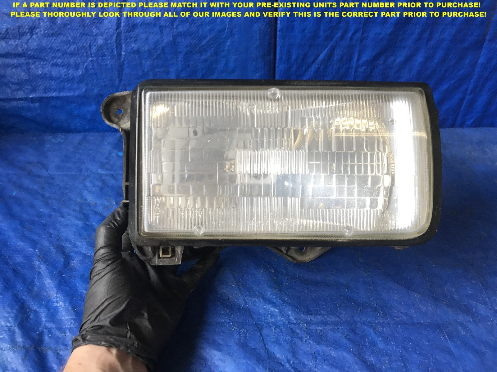 OEM 1995 95 HONDA PASSPORT PASSENGER RIGHT HEADLIGHT R RH0
