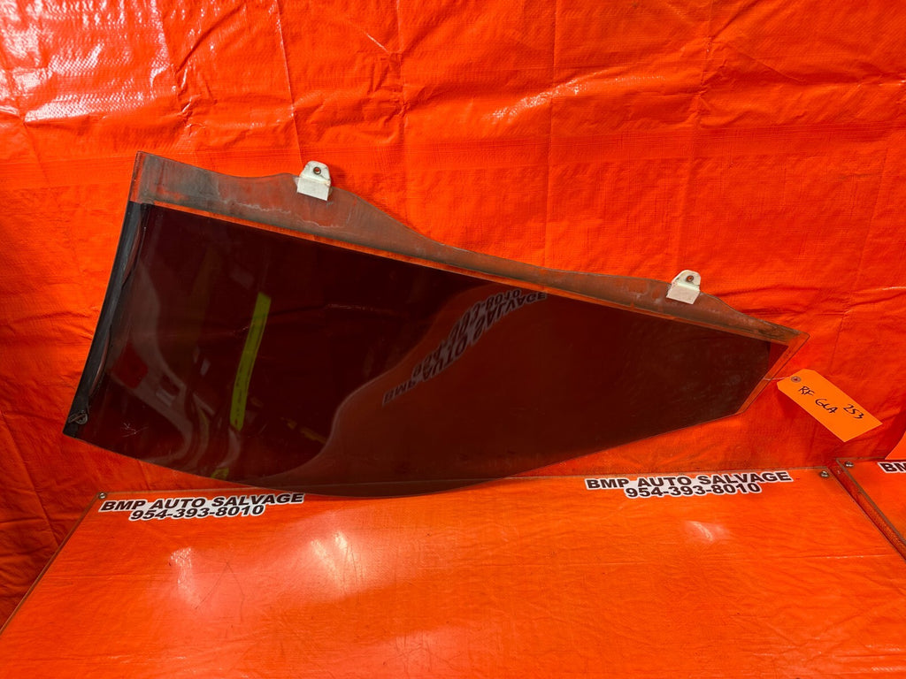 94 01 ACURA INTEGRA 2D   PASSENGER RIGHT FRONT   WINDOW GLASS   OEM FACTORY #2537