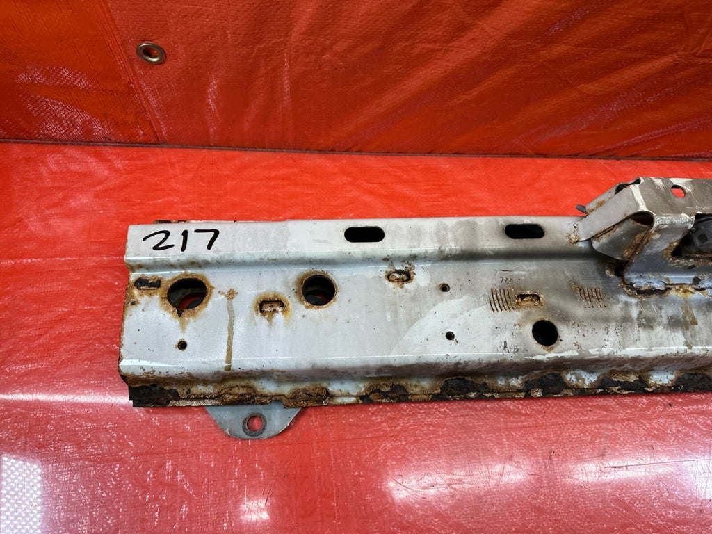08 15 LANCER EVOLUTION X EVO 10   REAR CRASH BEAM REINFORCEMENT RE BAR   OEM 2177