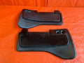 OEM 1994 94 HONDA DEL SOL   SUN VISOR SET PAINTED BLACK   LEFT AND RIGHT SET0