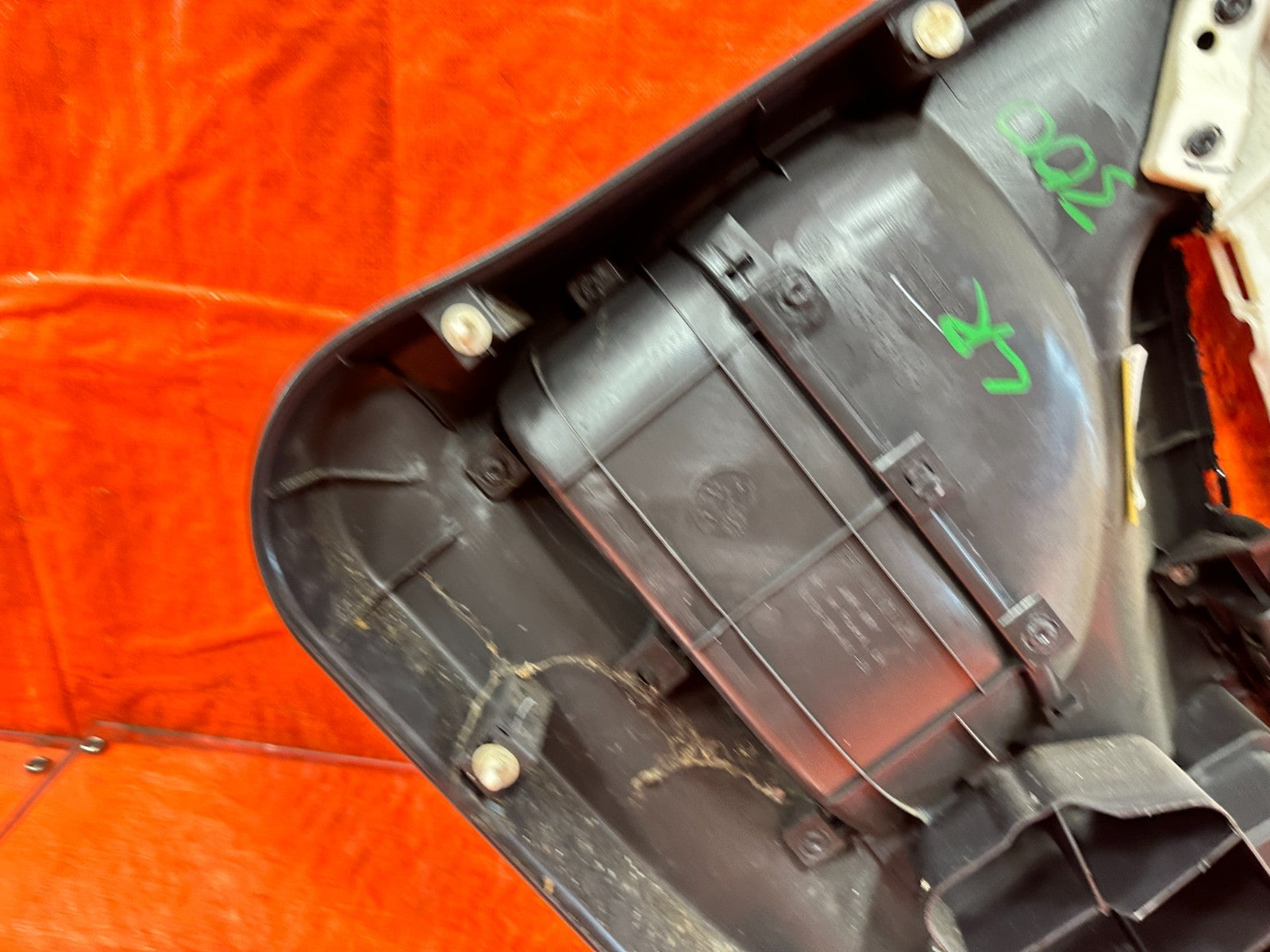 07 11 HONDA CIVIC   SI SEDAN   DRIVER LEFT REAR DOOR PANEL CARD   OEM #30015