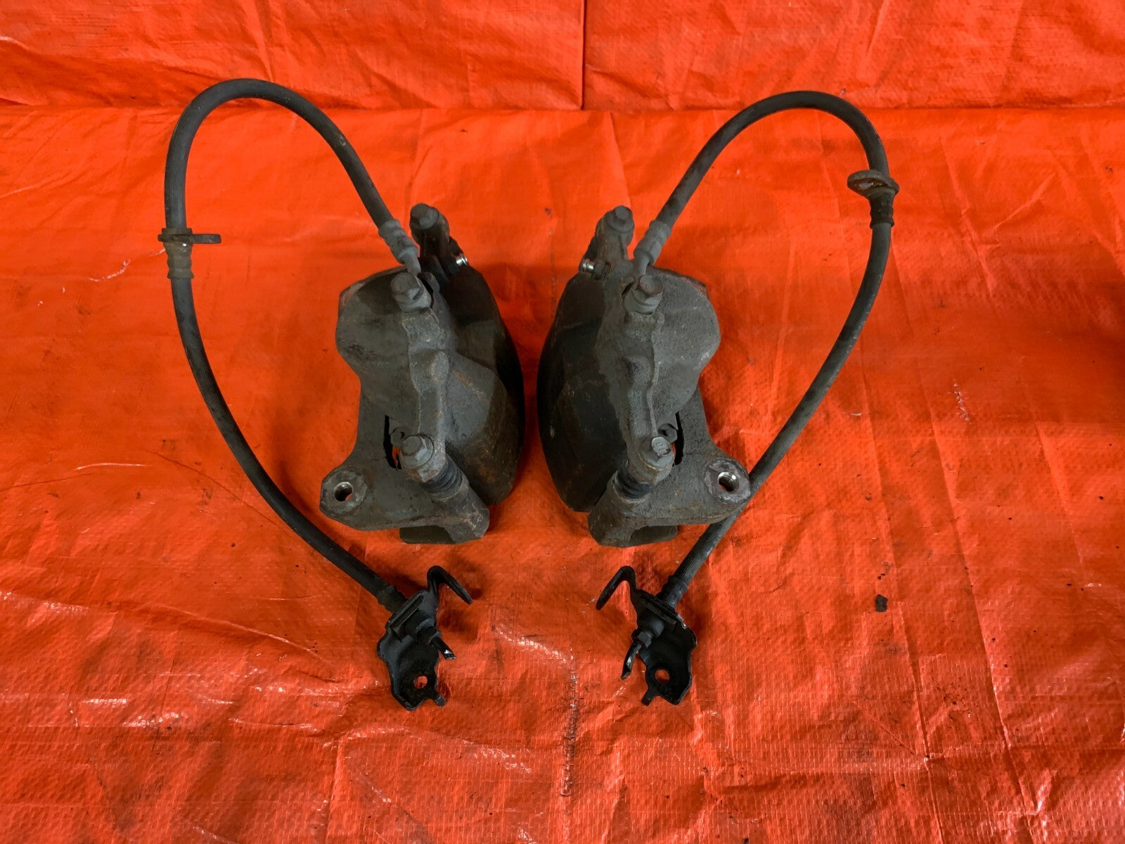 06 11 HONDA CIVIC SI   FRONT BRAKE CALIPER CALIPERS    LEFT AND RIGHT   OEM OE .5