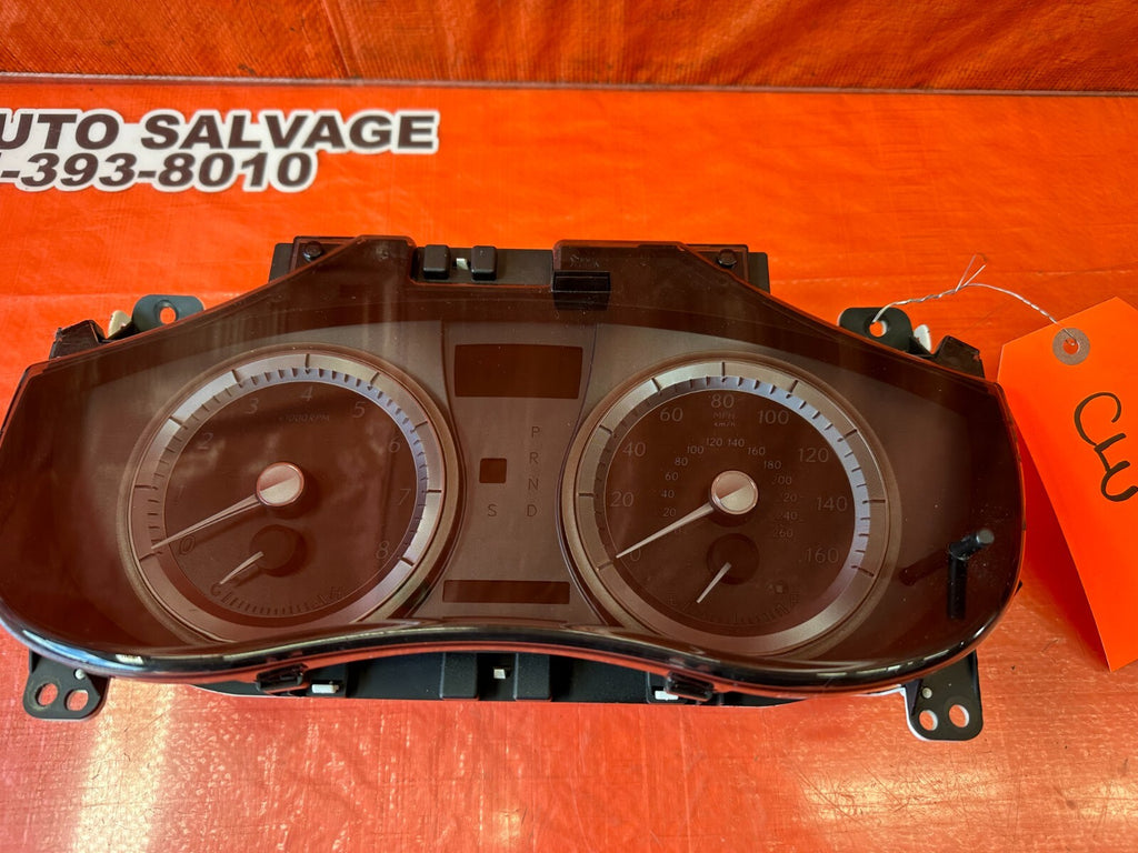 2009 09 LEXUS ES350   AUTOMATIC   INSTRUMENT GAUGE CLUSTER SPEEDOMETER OEM #2446
