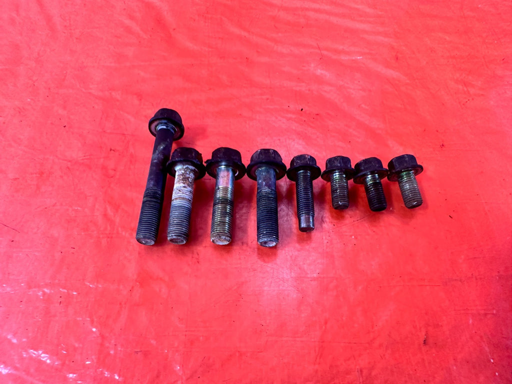 04 08 ACURA TSX   K24A2   FRONT ENGINE MOTOR MOUNT BOLTS HARDWARE   OEM #3041