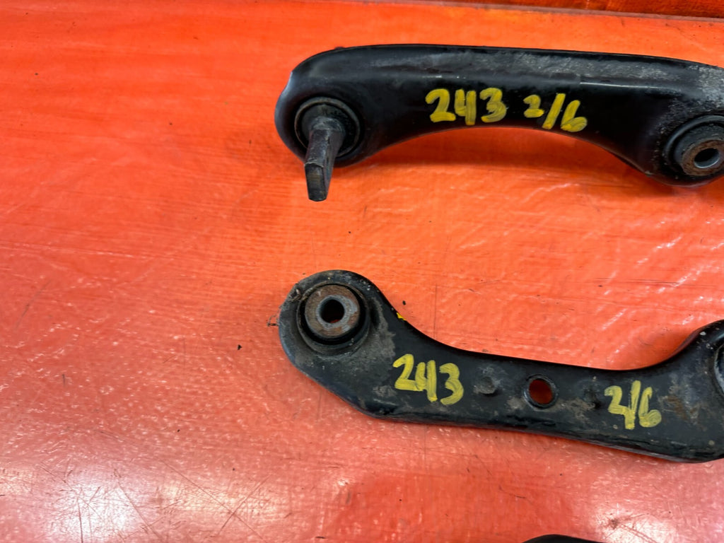 1989 89 HONDA CRX DX HF   REAR UPPER LOWER COMPENSATOR ARMS LEFT RIGHT OEM #2438