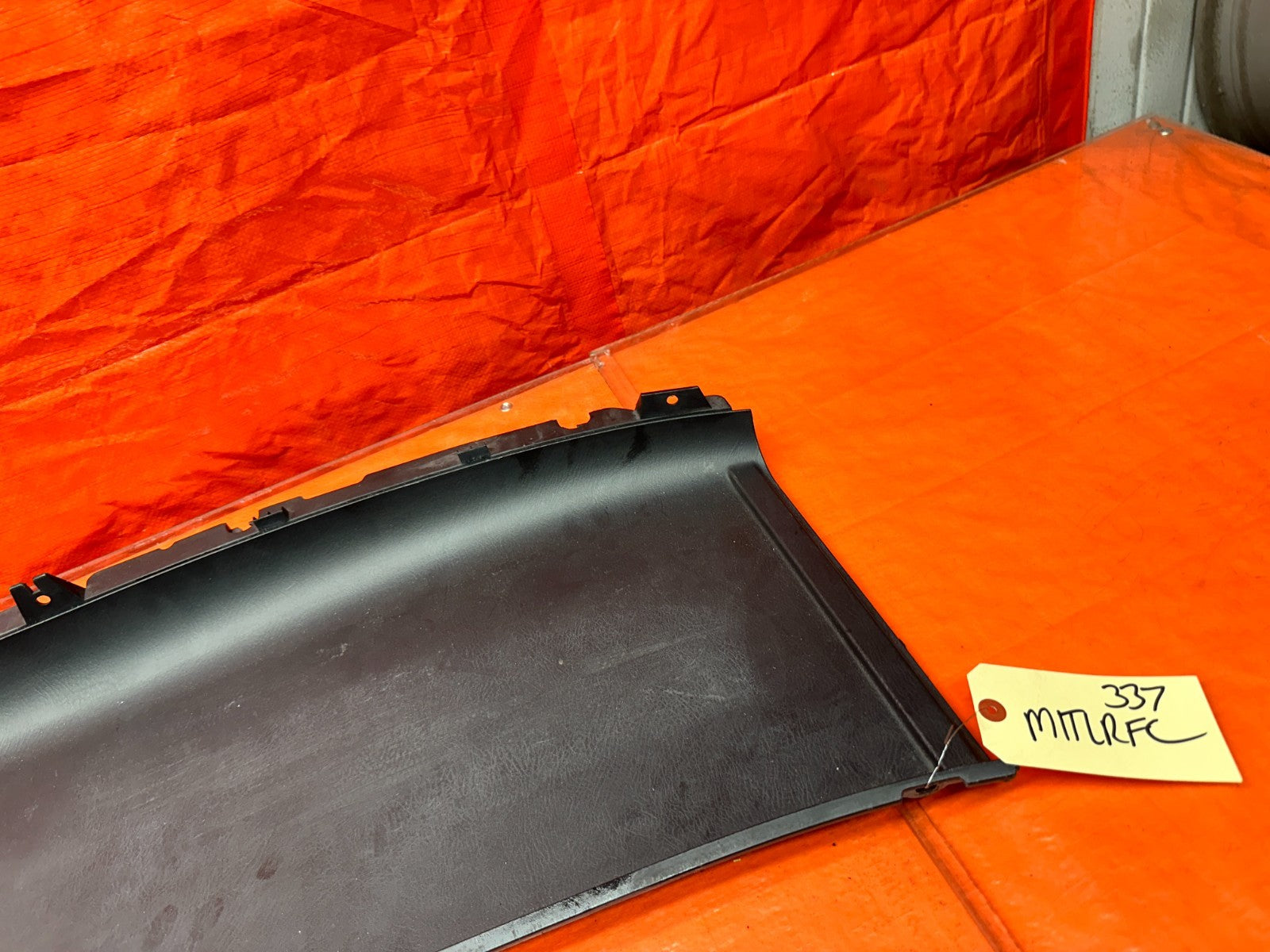 00 03 HONDA S2000 AP1 2.0L CONVERTIBLE SOFT TOP REAR WINDOW TRAY STORAGE BIN #337