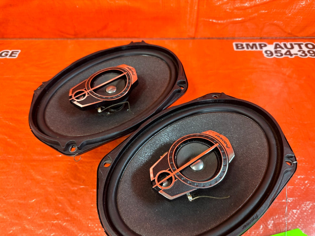 97 01 HONDA PRELUDE   PIONEER TS A6965R SPEAKERS   #2596