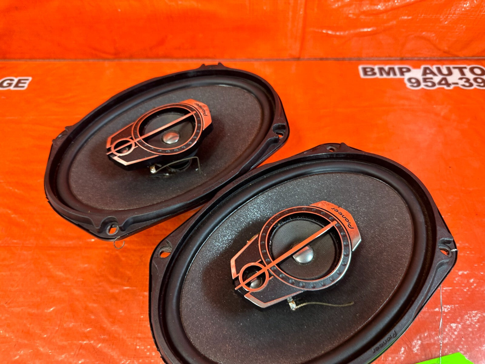 97 01 HONDA PRELUDE   PIONEER TS A6965R SPEAKERS   #2596