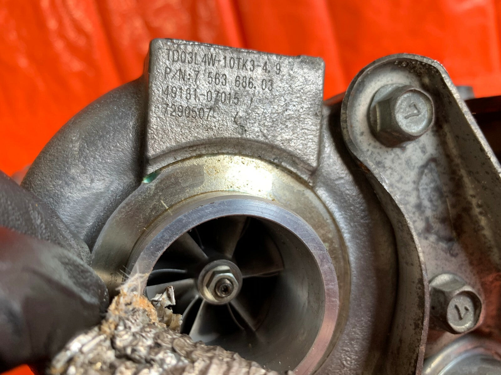OEM 2007 BMW 335Xi 335i AWD SEDAN TWIN TURBO N54   REAR   TURBO W/ MANIFOLD7