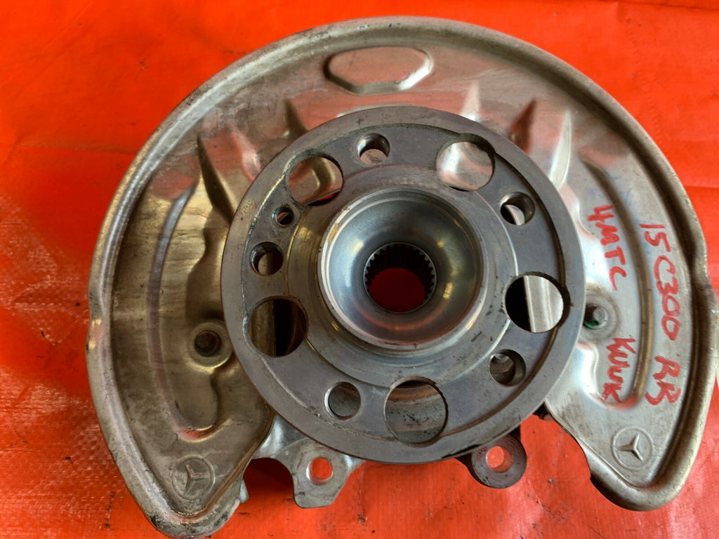 OEM 2015 MERCEDES BENZ C300 W205 4MATIC   PASSENGER RIGHT REAR SPINDLE KNUCKLE4