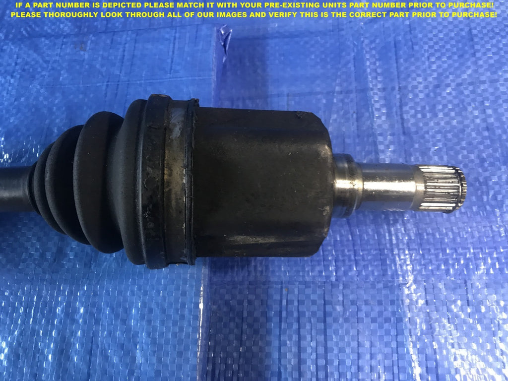 OEM 1999   2000 HONDA CIVIC SEDAN DRIVER LEFT AXLE NON ABS MODEL   AUTOMATIC1