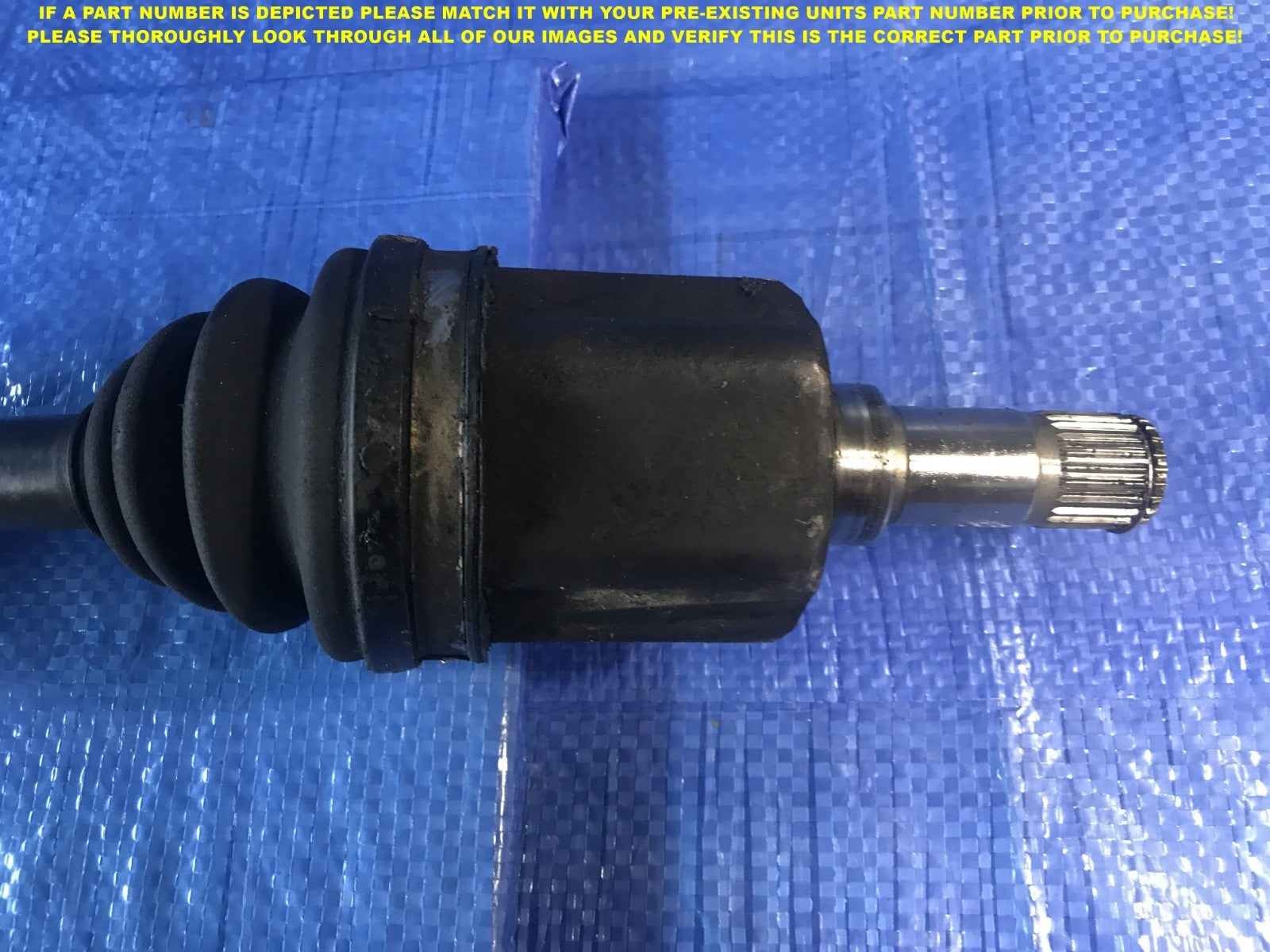 OEM 1999   2000 HONDA CIVIC SEDAN DRIVER LEFT AXLE NON ABS MODEL   AUTOMATIC1