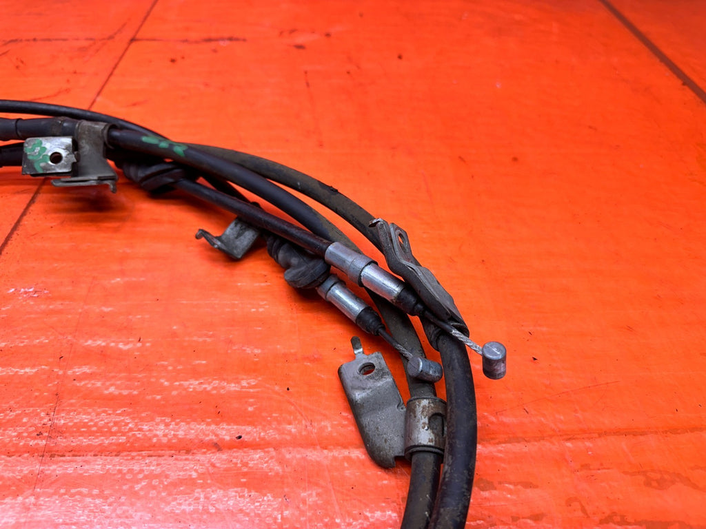 92 96 HONDA PRELUDE PARKING E BRAKE CABLES PAIR  LEFT RIGHT OEM #3328