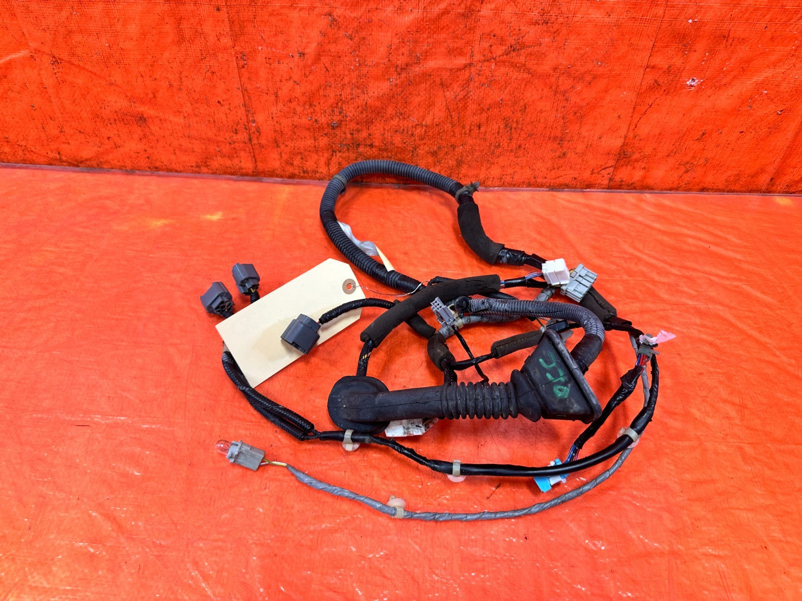 04 08 ACURA TSX RIGHT PASS FRONT DOOR WIRING HARNESS PIGTAIL OEM #33014