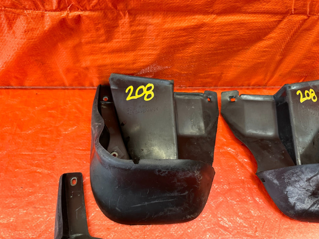 96 98 HONDA CIVIC 2D COUPE FACTORY MUD FLAPS SPLASH GUARDS FRONT & REAR OEM #20811
