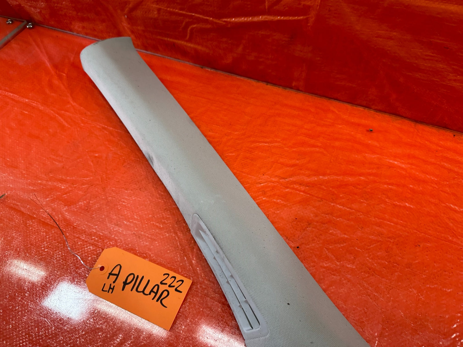 14 20 INFINITI Q50   DRIVER LEFT A PILLAR GARNISH TRIM   OEM FACTORY OE #2226