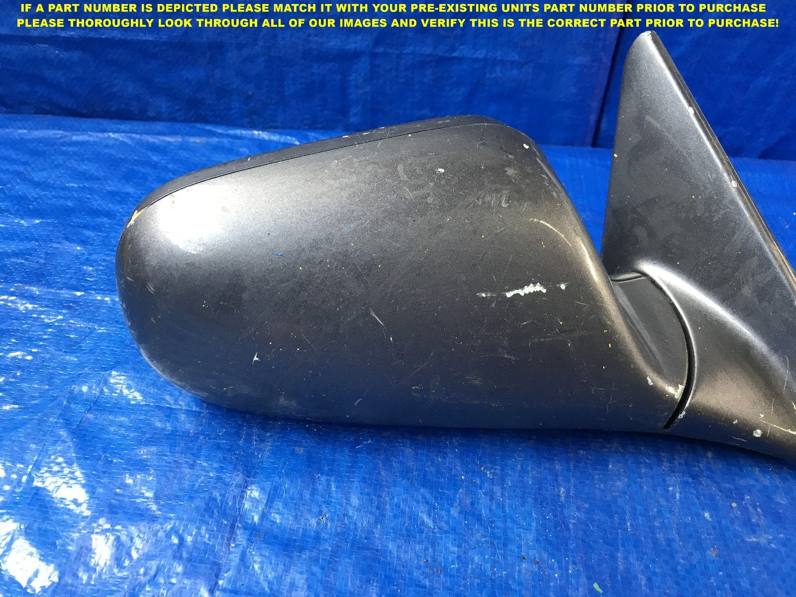OEM 1992 1993 1994 ACURA VIGOR PASSENGER RIGHT SIDE VIEW MIRROR E6019050   2