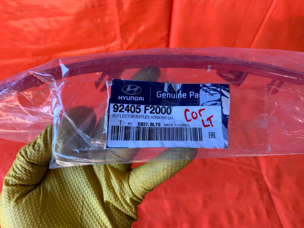 OEM 2017 2018 HYUNDAI ELANTRA   BUMPER FACE BAR REFLECTOR   DRIVER LEFT   NEW6