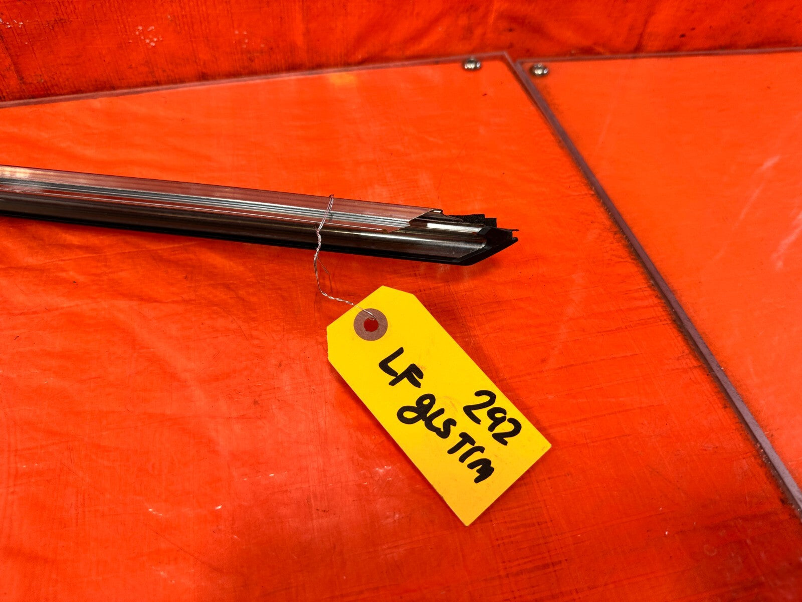 13 20 SUBARU BRZ   DRIVER LEFT UPPER A PILLAR WEATHER STRIP BRACKET OEM #2921