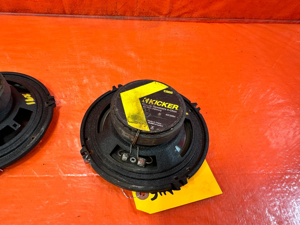 KICKER CS65 SPEAKER   ISPEAKER PAIR SET OF TWO   USED   #2917