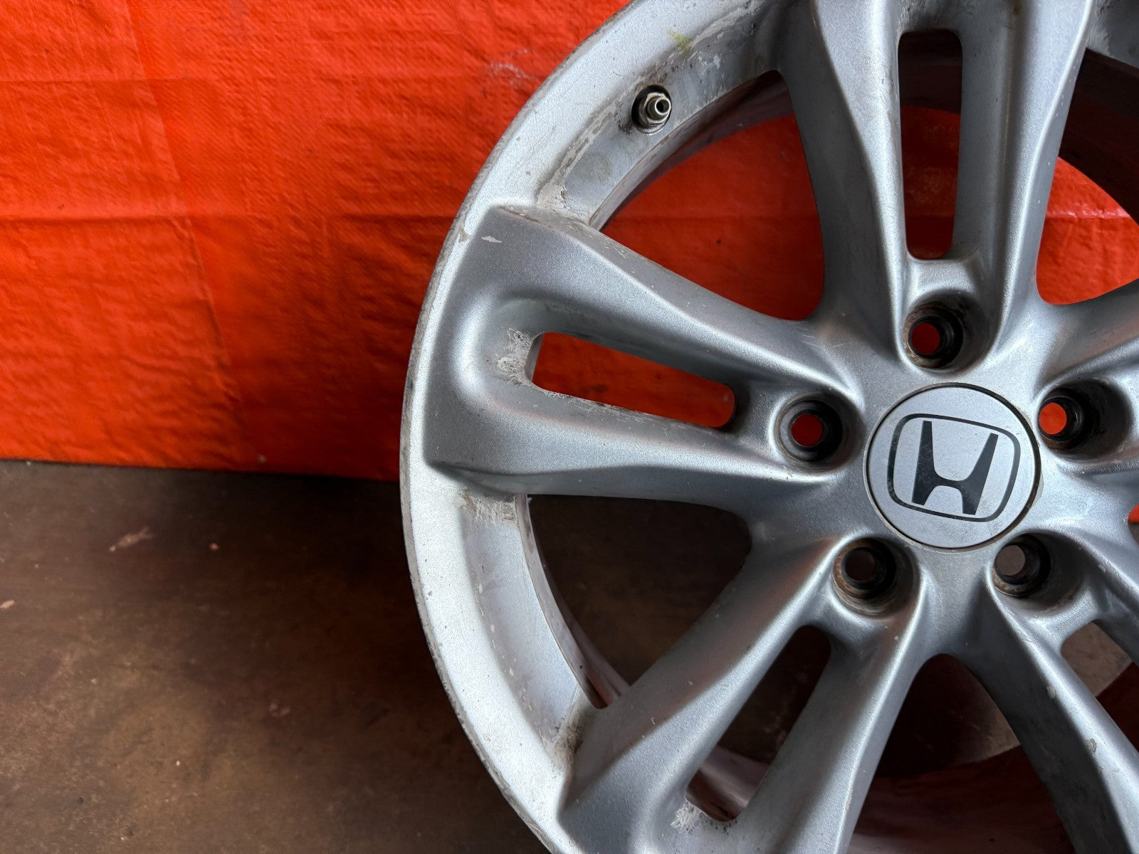 06 11 HONDA CIVIC SI   FACTORY 5 SPOKE 17 INCH WHEEL RIM   OEM GENUINE OE 3065