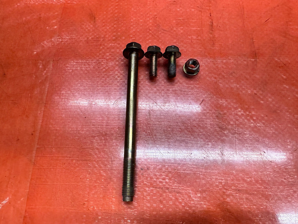 03-08 NISSAN 350Z 3.5L VQ35DE ALTERNATOR AND BRACKET BOLTS HARDWARE SET OEM #3464