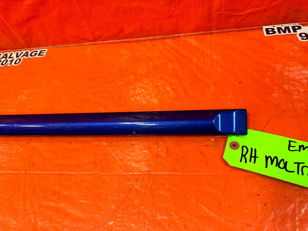 96 00 HONDA CIVIC COUPE & HATCH   DOOR MOLDING IMPACT STRIP RIGHT SIDE OEM #EM12