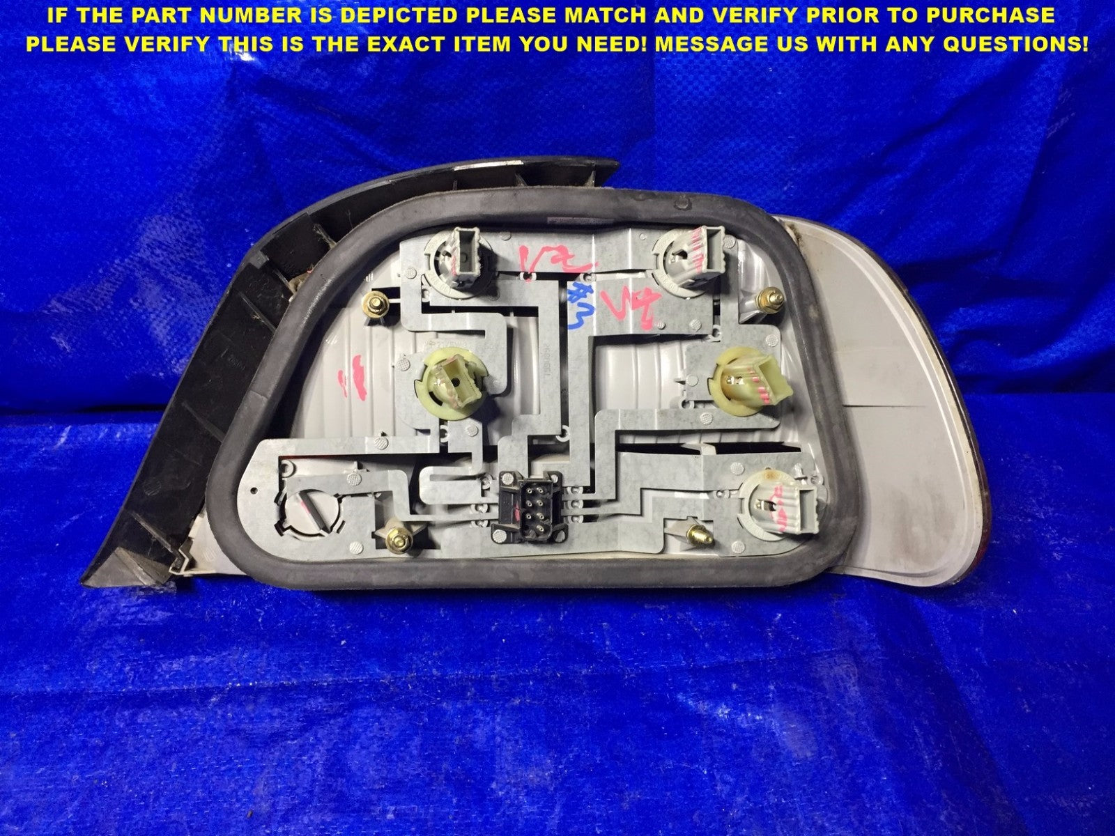 OEM 1999 2000 2001 BMW 740i 750i DRIVER LEFT TAIL LIGHT PART # 83791875