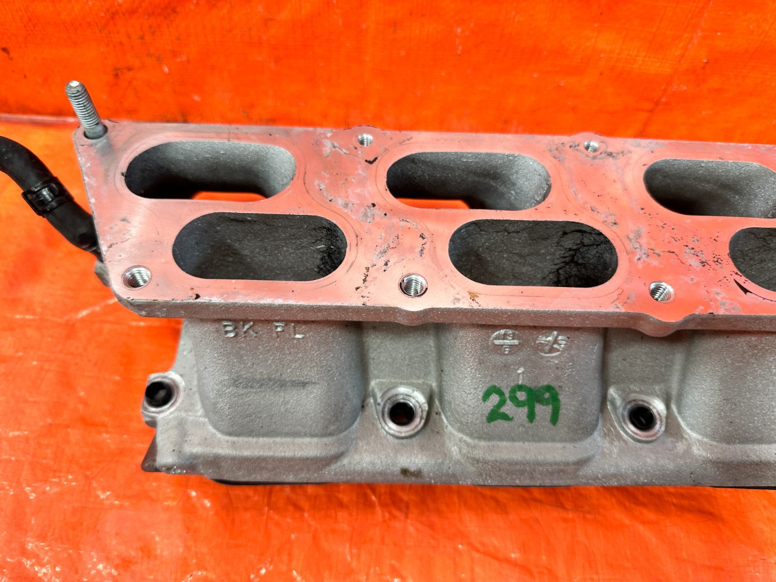 12 16 HYUNDAI GENESIS COUPE 3.8L   INTAKE MANIFOLD   BOTTOM PORTION   OEM #2992