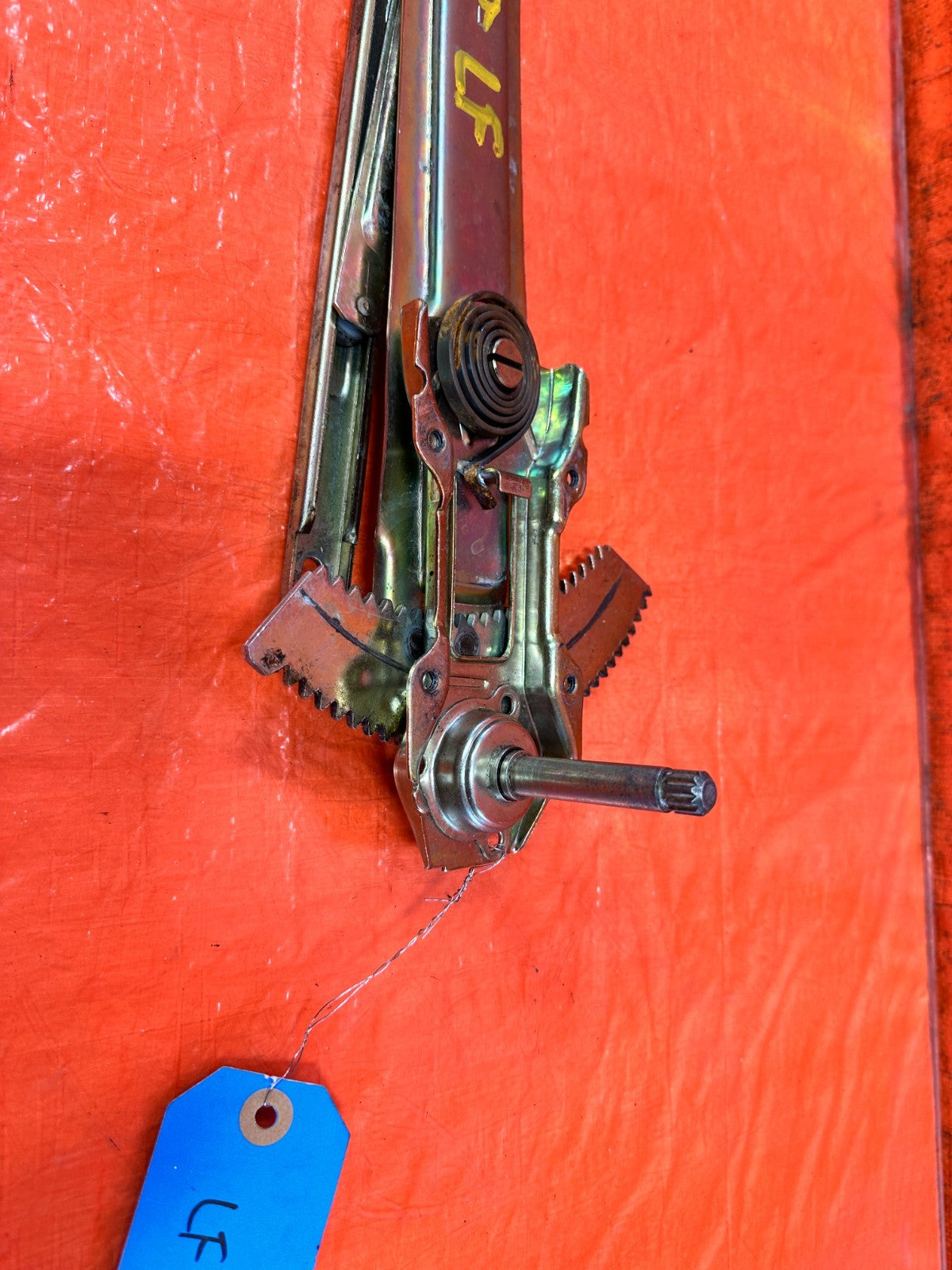 96 00 HONDA CIVIC COUPE   LEFT WINDOW REGULATOR   NON POWER   MANUAL   OEM 319  2