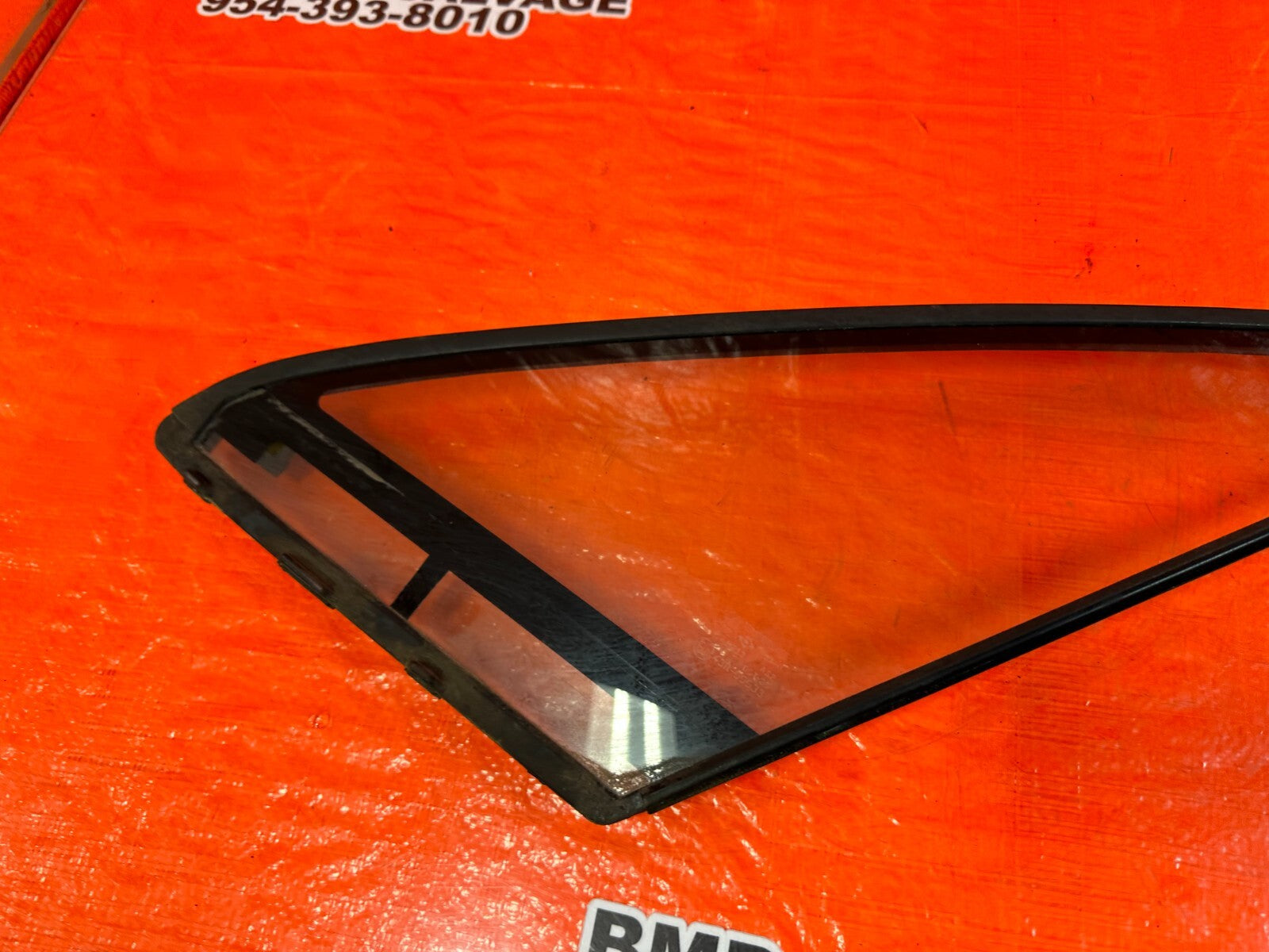 93 97 HONDA DEL SOL   DRIVER LEFT FRONT   DOOR VENT GLASS   OEM FACTORY #2565