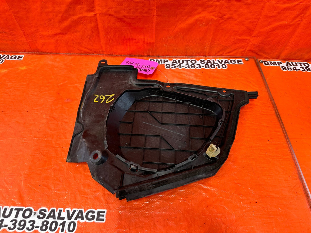 2004 04 NISSAN 350Z   BRAKE FLUID COVER TRIM PLASTIC   INNER & OUTER   OEM #2629