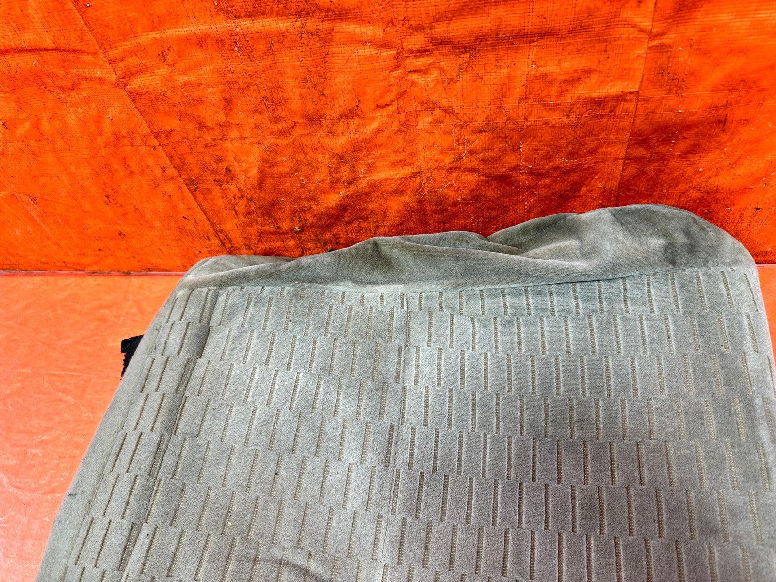 97 01 HONDA PRELUDE DRIVER LEFT FRONT LOWER SEAT SKIN WRAP  TAN OEM 3237