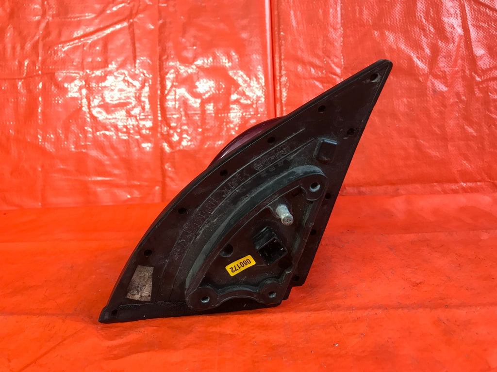 OEM 2007 07 HYUNDAI ACCENT SEDAN PASSENGER RIGHT SIDE VIEW MIRROR RED6