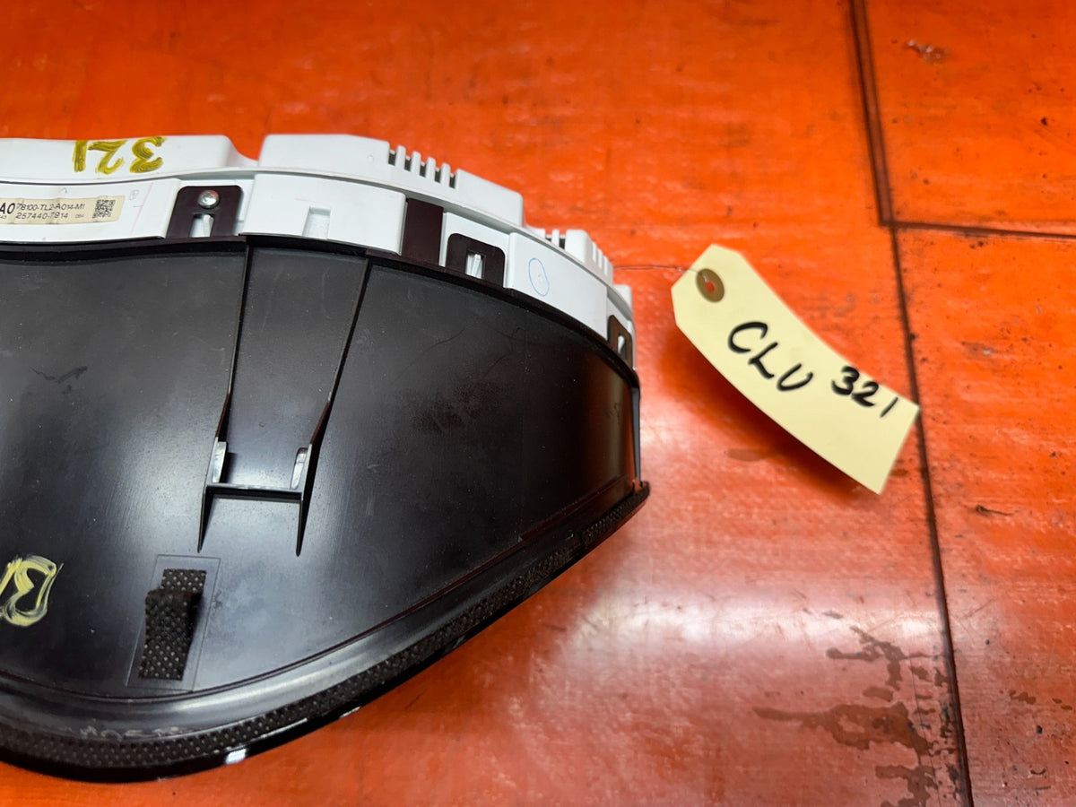 09-14 ACURA TSX 2.4L SPEEDOMETER TACHOMETER INSTRUMENT GAUGE CLUSTER OEM #3214