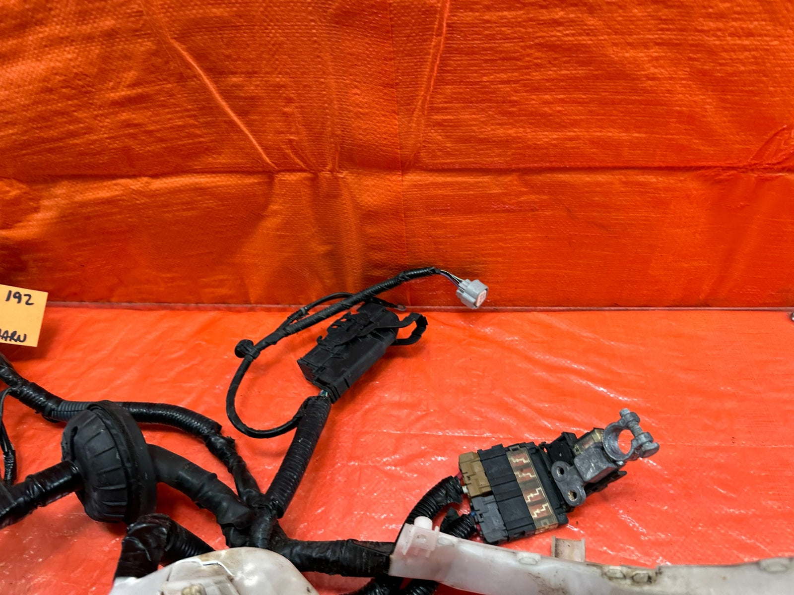 2008 INFINITI G35 X SEDAN ENGINE BAY . UNDER HOOD WIRING HARNESS WIRE LOOM #1926