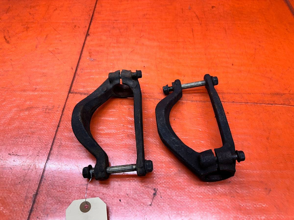 1992-1995 HONDA CIVIC FRONT SUSPENSION SHOCK CLEVIS FORKS PAIR OEM #3484