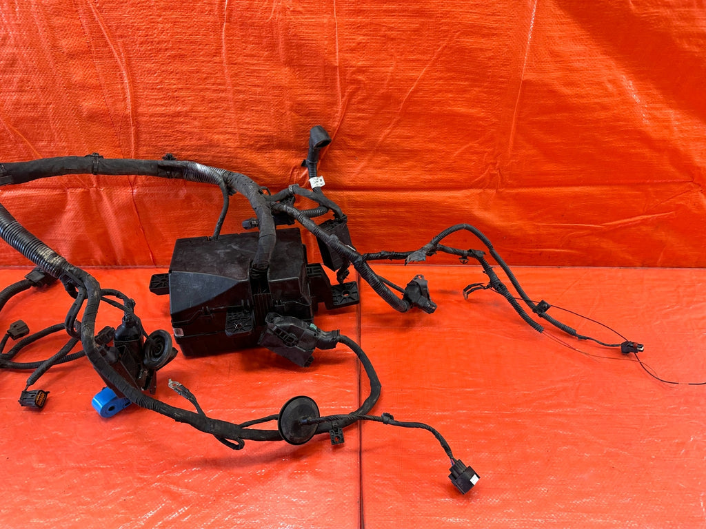 14 16 HYUNDAI GENESIS COUPE 3.8L AT ENGINE BAY UNDER HOOD WIRE HARNESS LOOM #21911