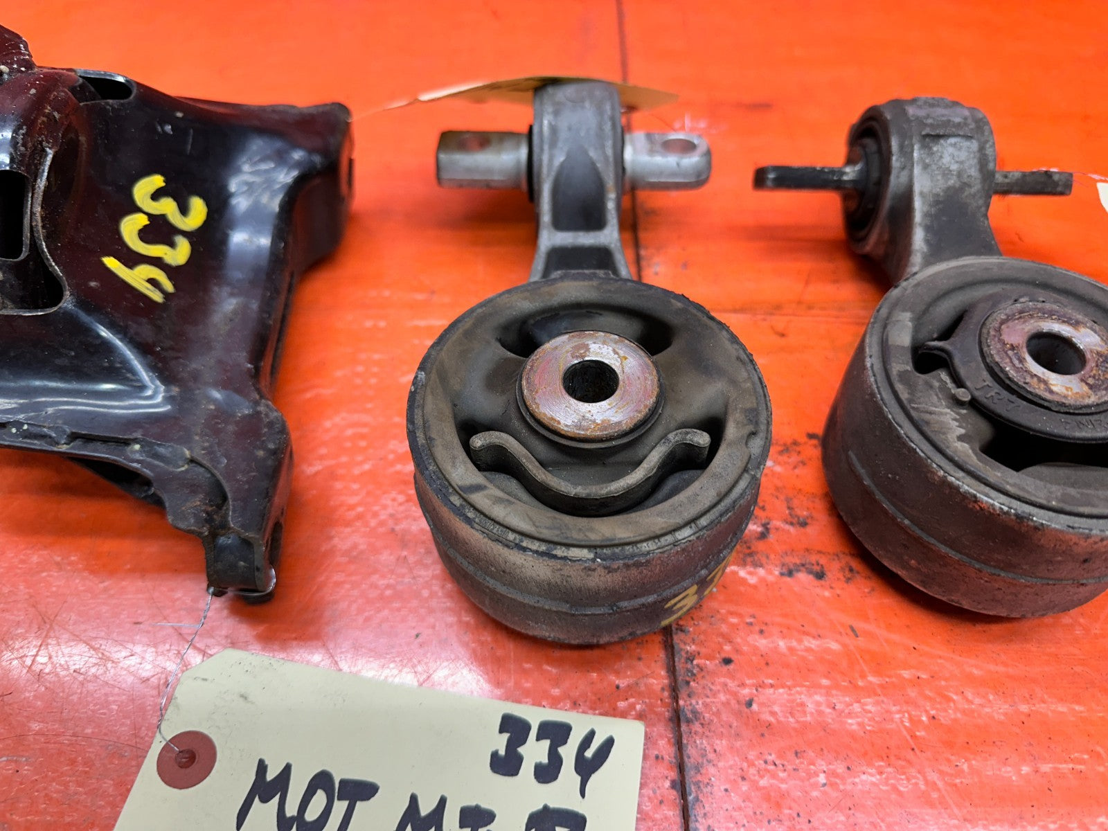 13 15 HONDA CIVIC SI 4D 2.4L K24Z7 ENGINE MOTOR TRANSMISSION MOUNT SET 4 OEM #337